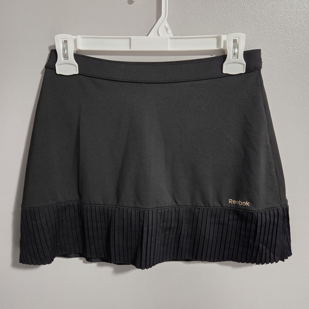 Reebok Black Pleated Tennis Skort - Size Small